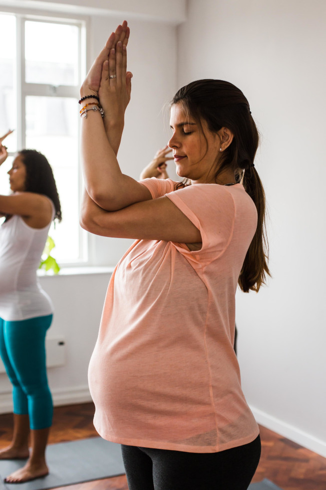 Pregnancy Yoga class